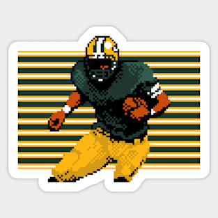 Green Bay Pixel Running Back Sticker